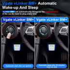 Vgate VLinker BM+ ELM327 BimmerCode Auto Code Reader BLE Diagnostic Tool Car Scanner ELM 327 OBD2 Bluetooth 4.0/3.0 V1.5
