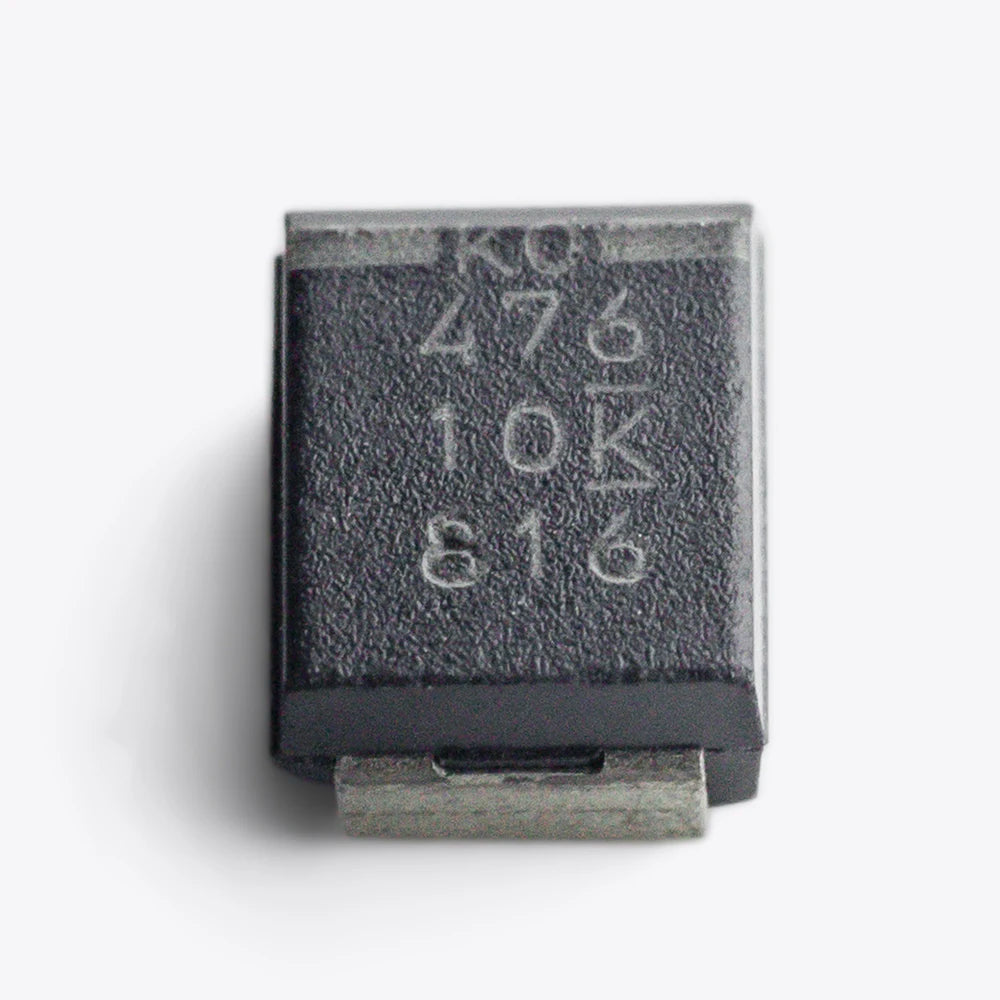 5pcs/lot 10V 47uF 35mR T520B476M010ATE035 SMD Polymer Solid Tantalum Capacitors Low ESR 3528 CASE-B New Original