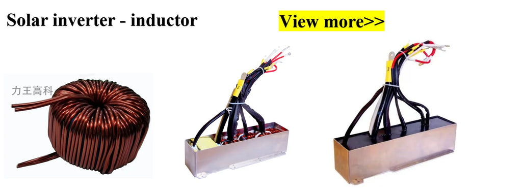 Ferrite Toroidal Core Choke 3 Phase 1H Inductor Coils Energy Storage Systems' Common Mode Coil Optimized for