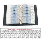 1/8W 1/4W 1/2W 1W 2W 3W 0R - 10M Metal Film Resistors Sample Book DIY Assorted kit