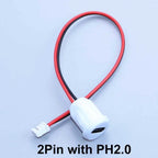 2/4/6Pin USB-C Type-C Waterproof Connector Charger Jack Direct Compression Female Socket Charging Interface With PH2.0 Terminal