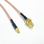 SMA to MMCX Extension Cable RG316 RP-SMA Female to MMCX Male RF Coax SMA Antenna Extender Coaxial Cable