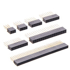 2.54mm Stackable Female Header, 2-15P Long Pin, PCB Socket Strip for Arduino & DIY Shield