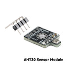 AHT10 AHT20 AHT30 High Precision Digital Temperature Humidity Sensor Measurement Module I2C IIC Communication Compatible SHT20