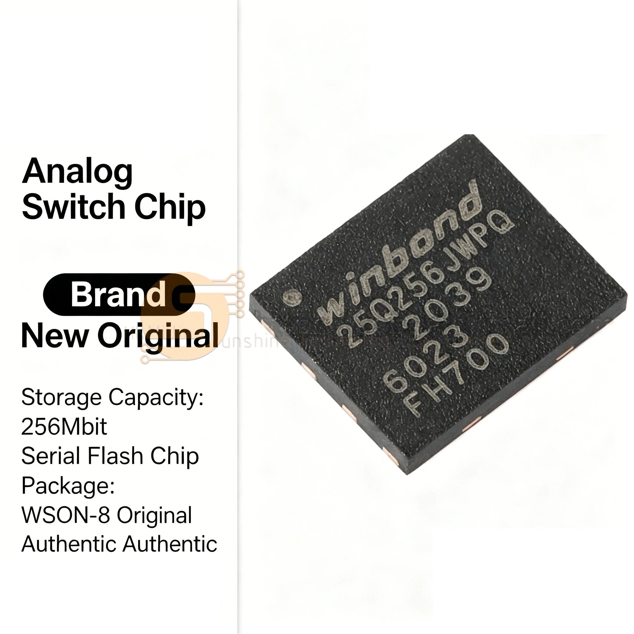 5pcs/20pcs W25Q256JWPIQ W25Q256J W25Q256 WSON-8 1.8V 256M-bit Serial NOR Flash Memory Chip SPI Storage IC