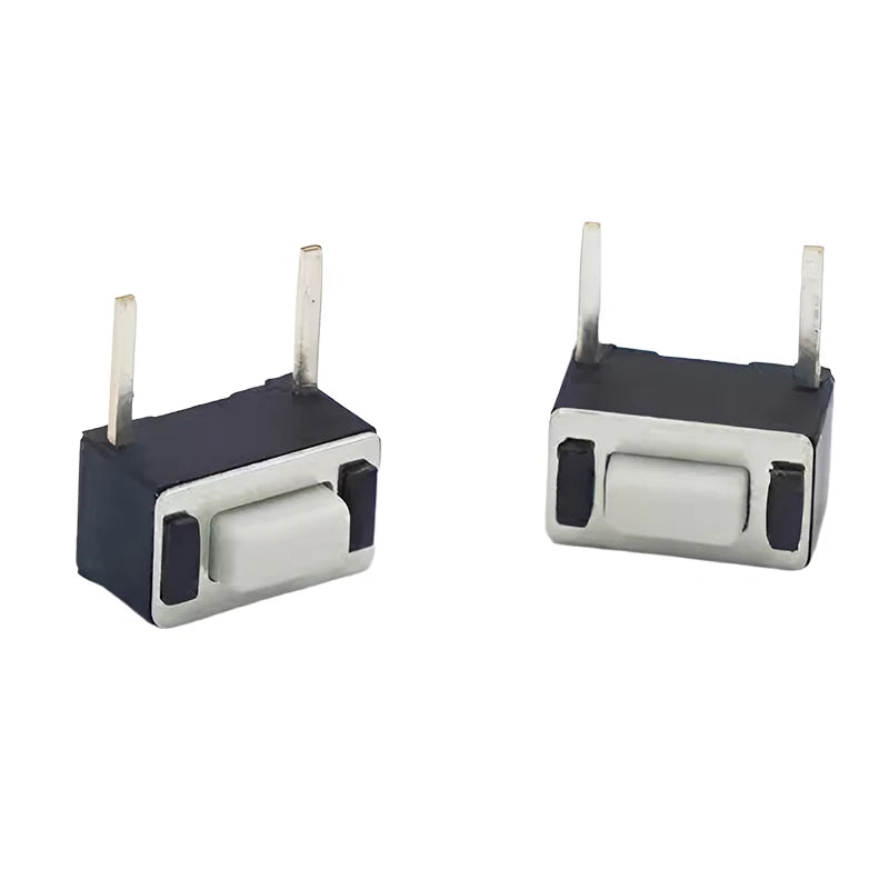 50PCS 3x6 (Side Insertion Two Pin DIP) Mini Tact Switch 3*6*4.3/4.5/5/5.5/6/6.6/7/8mm 50mA DC 12V Micro Push Button Switches