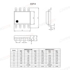 Original Sop-8 N/P Channel Ao4406 Ao4466 Ao4468 Ao4407A Ao4409 Ao4423 Ao4435 Ao4447 8 Pin Mosfet Transistor Integrated Circuit