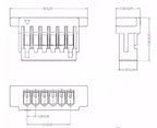 10pcs 30cm SH 1.0mm 4P Same or Reverse Opposite Direction Optional male & male Connector with electronic wire terminal cable