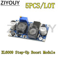 5PCS XL6009 DC-DC Adjustable Step Up Step Down Converter Module 1.25-36V Voltage Regulator Board