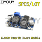 5PCS XL6009 DC-DC Adjustable Step Up Step Down Converter Module 1.25-36V Voltage Regulator Board
