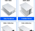 LCTC Voltage Regulator Relay 220V 380V Voltage Stabilizer Module Power Barrier Controller Enhanced Single Phase AC 10A-200A DTY