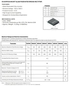20PCS/lot DF06S DF10S MB20M MB30M MB40M UMSB MSB20M MSB30M MSB40M SMD Rectifier bridge stack