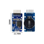 1PCS DS3231 IIC RTC Module with AT24C32 Memory, Precision Clock, Battery/No Battery Options for Arduino Raspberry Pi DIY