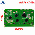 1PCS LCD2004+I2C 2004 20x4 2004A blue screen HD44780 Character LCD /w IIC/I2C Serial Interface Adapter Module For Arduino Module