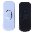 New 1Pc Light Switch AC 250V ON/OFF Table Desk Lamp Cord Toggle Rocker Switches Control For LED Lights Wiring Electric Switch