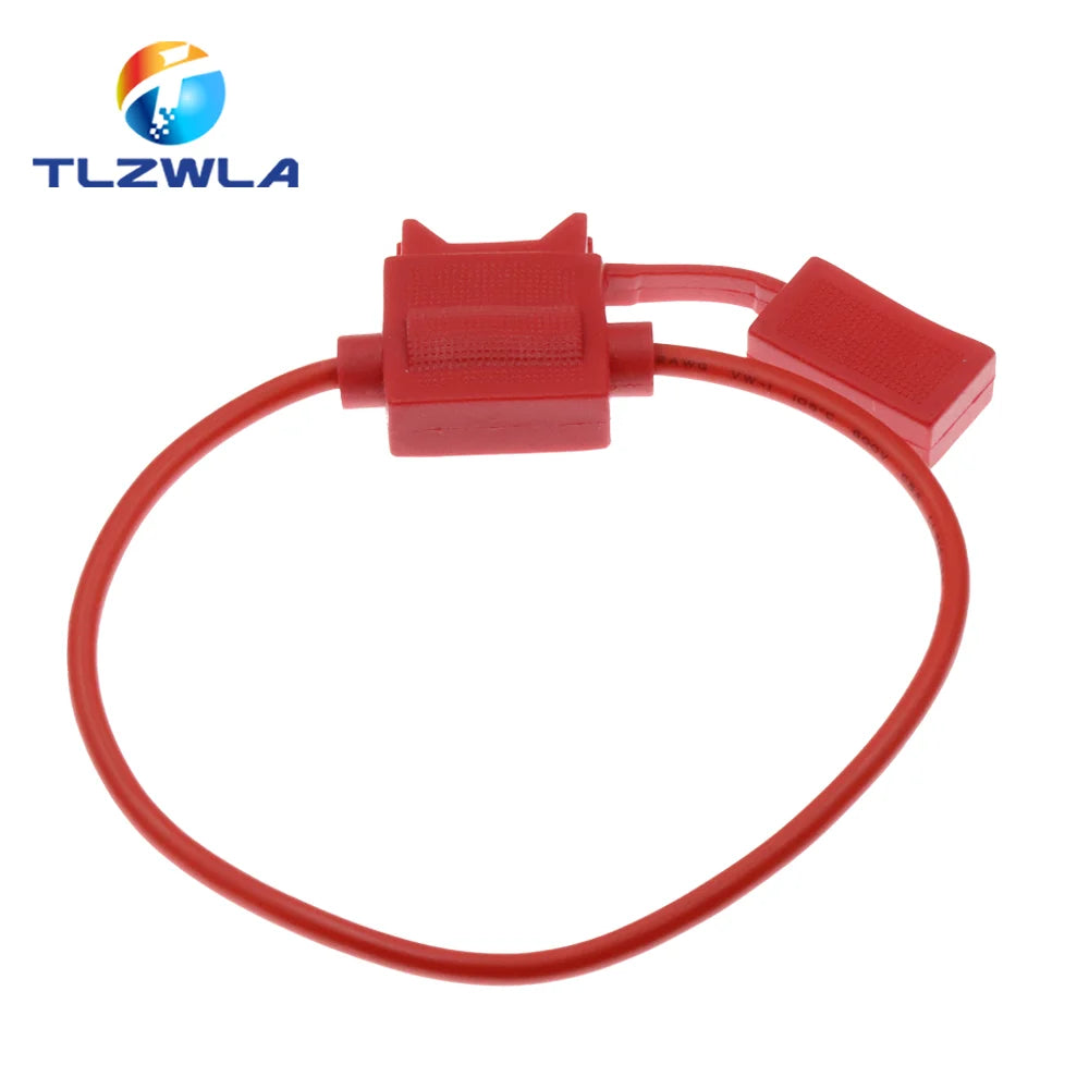ATC Medium Blade Waterproof Fuse Holder For Automobile 32V 18/16/14/12/10AWG Standard Fuse Insert 1A 2A 3A 4A 5A 7.5A 10A 15A-50