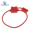 ATC Medium Blade Waterproof Fuse Holder For Automobile 32V 18/16/14/12/10AWG Standard Fuse Insert 1A 2A 3A 4A 5A 7.5A 10A 15A-50