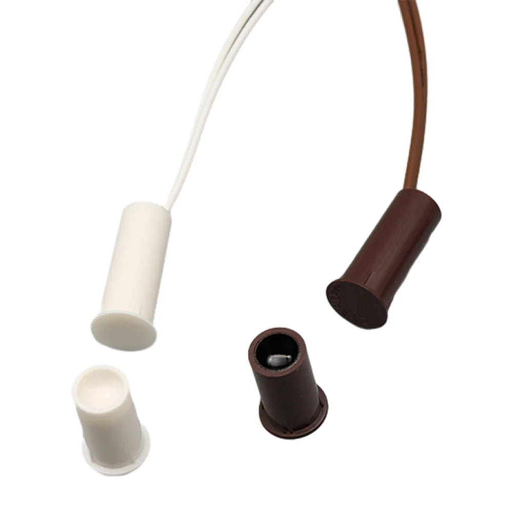 1/5PCS Magnetic Reed Switch RC-33 NC Recessed Wired Window Door Contact Sensor Detector for Home Security Burglar Alarm Systems