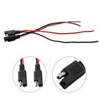 14AWG 18AWG SAE Power Connector Automotive Extension Cable 2 Pin DIY Connector Male Plug Copper Wire Solar Panel Cord Wire E2
