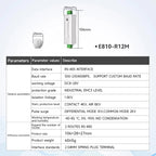 RS485 Hubs Photoelectric Isolation Industrial CDEBYTE ESD Protection Power and Signal Isolation DC 8-28V