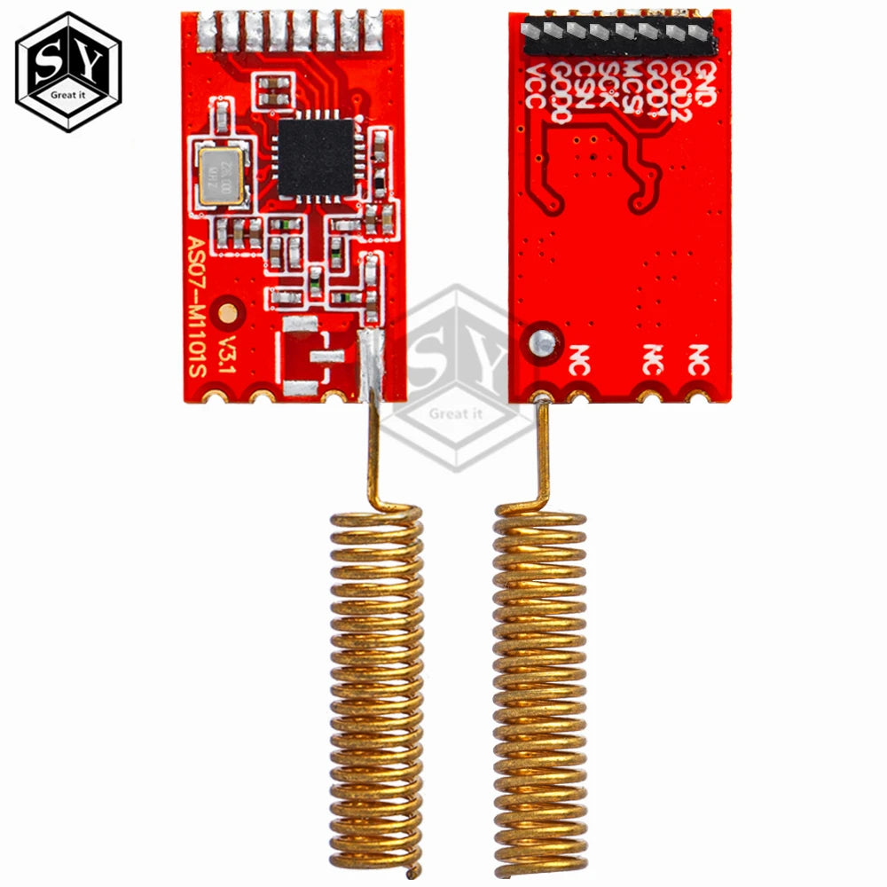 CC1101 10mW Wireless Module 433MHZ 868MHZ 300-1000M Long Distance Transmission With SMA Antenna Wireless Transceiver Module
