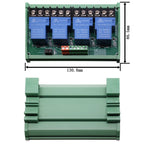 1 2 4 Channel Relay Module 30A With Optocoupler Isolation 1 Way 5V 12V 24V Supports High And low Triger Trigger