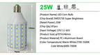 12-60v led corn bulbs smd 5730 12v 24v 36v 48v 60v LED corn light 7w 10w 15w 18w 25w 30W E27 B22 warm/cool white