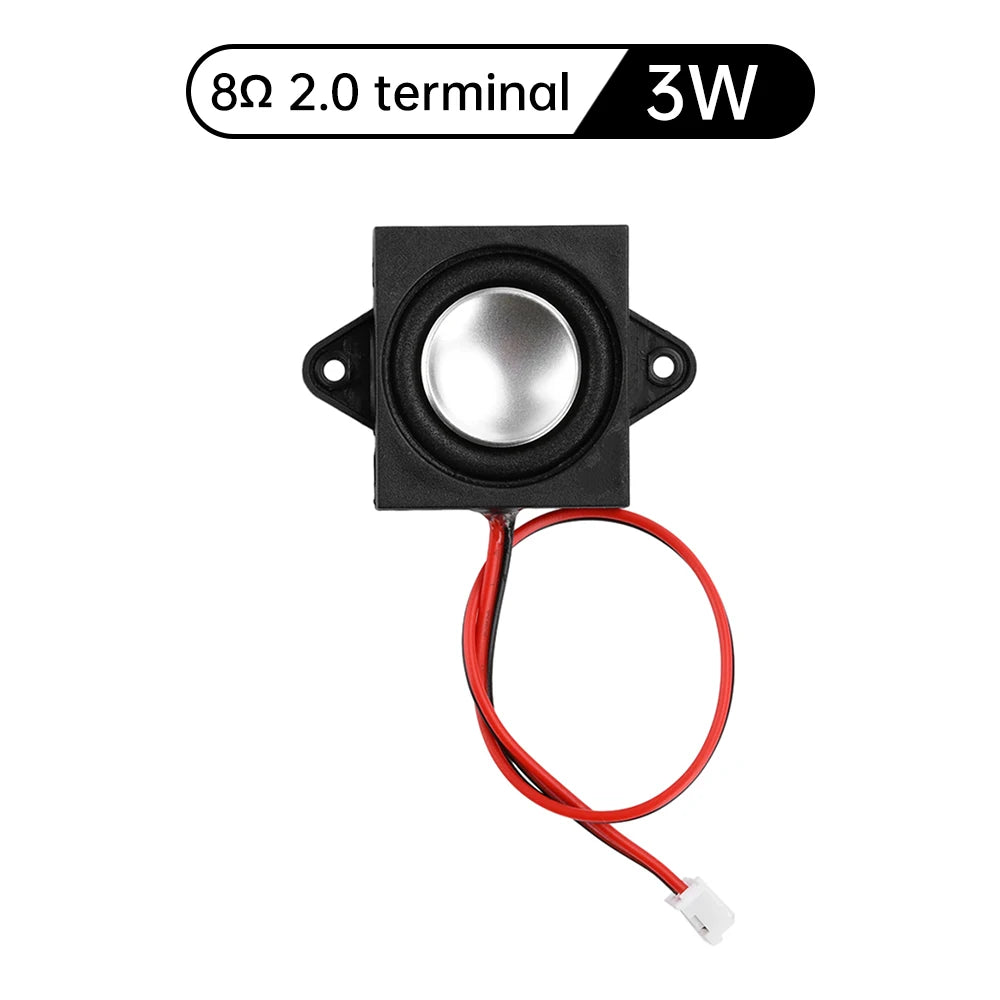 Mini Speaker Arduino 2831/3128 cavity speaker 3w 4/8 ohm full range bass speaker BOX advertising machine speaker 2.0 terminal