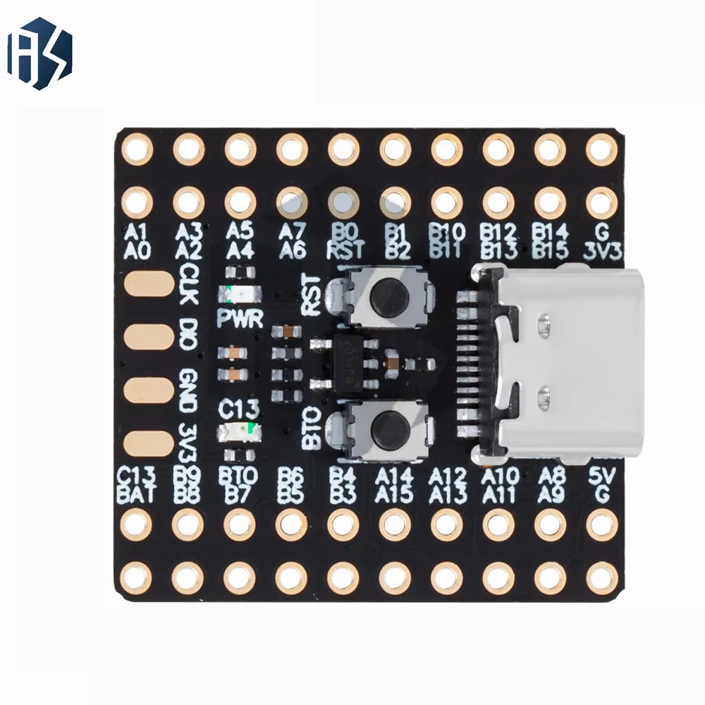 STM32F103C8T6  ch340 ARM Cortex-M3 Core Development Board, 72MHz MCU Module, 64KB Flash 20KB SRAM, 37 GPIO for Arduino