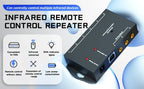 Infrared Repeater Extender Kit, Hidden IR Remote Extender Set, Suitable for Remote Control Extender Kit of Infrared Devices-LD