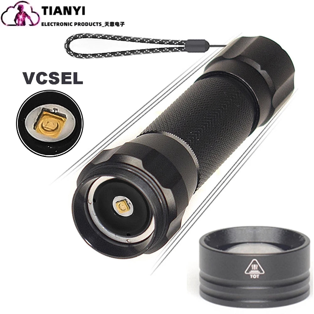 IR 850nm&940nm Latest Infrared Chip LED Zoom Night Vision Infrared Fill Light Tactical Hunting Zoom Flashlight IR Lighting Light