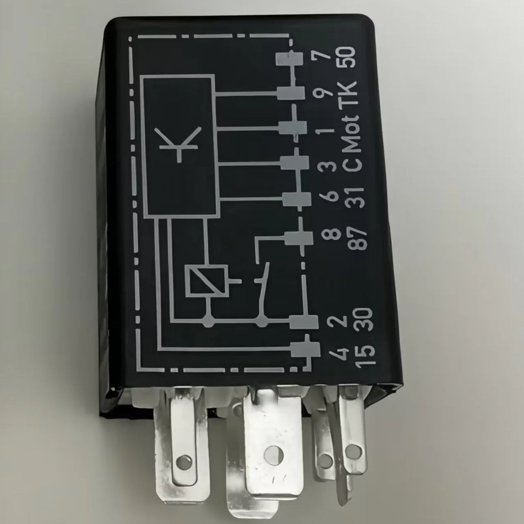 6N0906383B 6N0906383 6N0906383A 12V 40A Fuel Pump Relay No. 410 for Volkswagen Audi  Seat 1996-2010 | OE Replacement