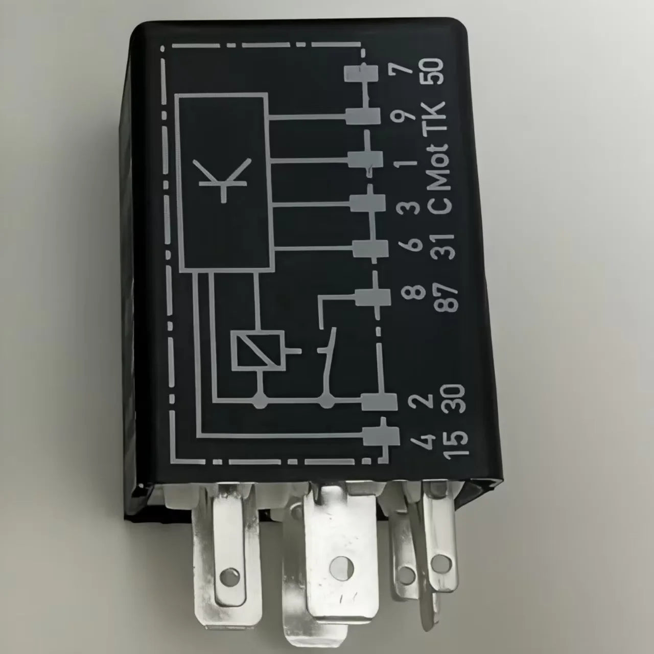 6N0906383B 6N0906383 6N0906383A 12V 40A Fuel Pump Relay No. 410 for Volkswagen Audi  Seat 1996-2010 | OE Replacement