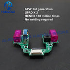 Latest GPW 3 Mouse PCB Board Micro Switch Button for Logitech G Pro X Superlight 2 Welding Free Motherboard Microswitch Encoder