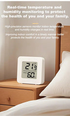 1/2/3/5PCS Mini LCD Digital Thermometer Hygrometer Indoor Room Temperature Humidity Meter Sensor Gauge Weather Station Set