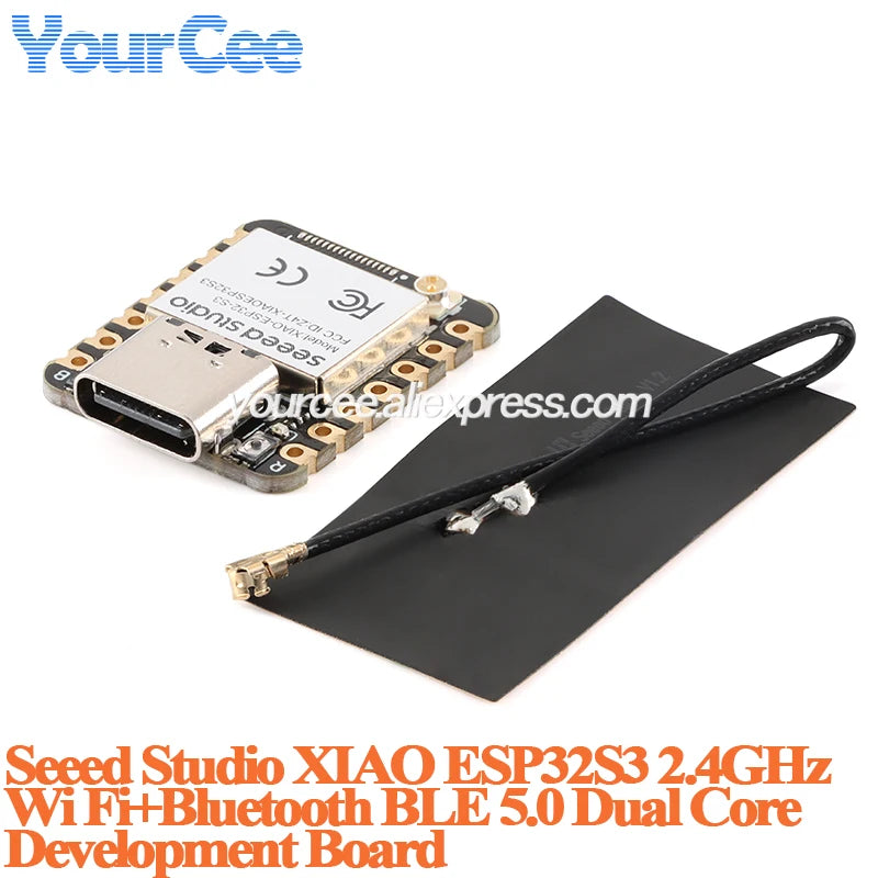 10pcs/1pc Seeed Studio XIAO ESP32C6 ESP32 ESP32C3 ESP32S3 Sense MG24 NRF52840 RA4M1 RP2350 SAMD21G18 RP2040 Development Board