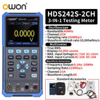 OWON HDS2102S/HDS272S/HDS242S Handheld 3-in-1 Digital Oscilloscope, Signal Generator, Multimeter | 100MHz Bandwidth, 2 Channels