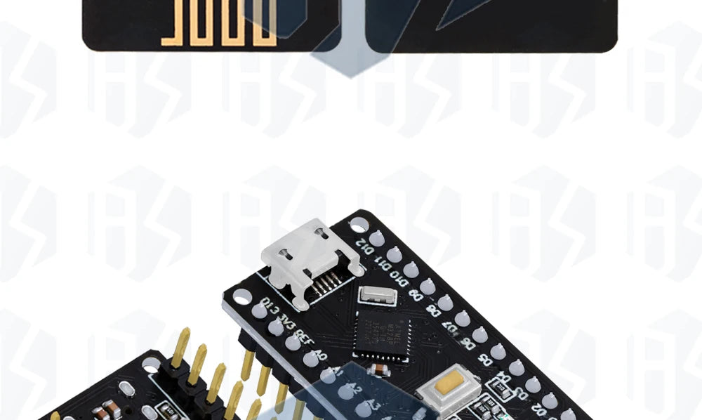 RF-Nano for Arduino Nano V3.0, Micro USB Nano Board ATmega328P QFN32 5V 16M CH340, Integrate NRF24l01+2.4G wireless