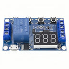 1 Channel 5V Relay Module Time Delay Relay Module Trigger OFF/ON Switch Timing Cycle 999 minutes XY-J02