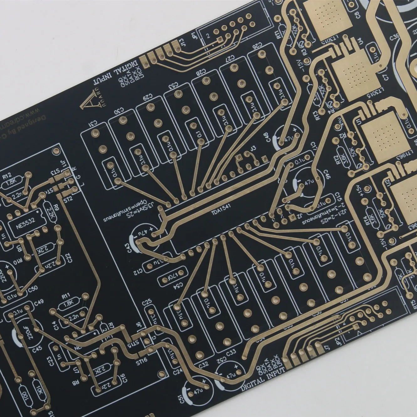 HiFi 1PC TDA1541 Stereo Audio Decoder Board Bare PCB Coaxial Optical USB DAC