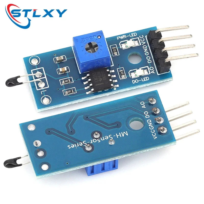 3/4 LINE Thermistor temperature sensor module thermal sensor module DO the digital output/temperature control switch For Arduino