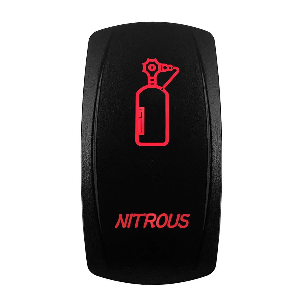 Red Led Light Rocker Switch 12V/24V SPST DPDT Toggle Switch ON OFF/ ON OFF ON Backlight Latching / Momentary Dash Panel Control