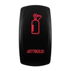 Red Led Light Rocker Switch 12V/24V SPST DPDT Toggle Switch ON OFF/ ON OFF ON Backlight Latching / Momentary Dash Panel Control