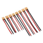 XT60 Connector Plug With Silicone Wire 12/14 AWG Female/Male Cable Dual Extension 10CM/15CM Battery Connectors Model Accessories