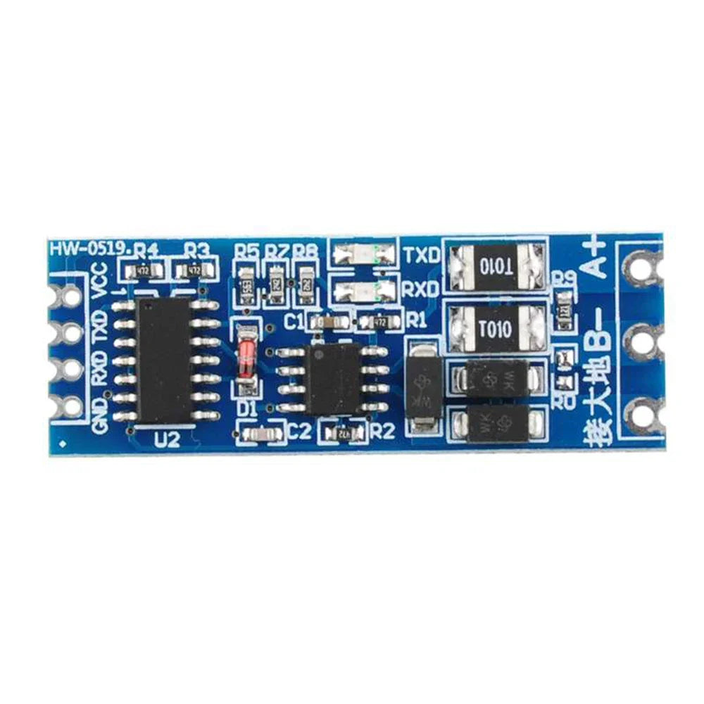10PCS HW-519 TTL to RS485 Converter Module with Auto Flow Control 3.3V-5V Compatible for Microcontrollers