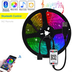 5V USB RGB LED Strip Light Remote Control 5050 30LED/m 5m 10m Lights Tape TV Backlights Home Decoration 0.5/1/2/3m Black PCB