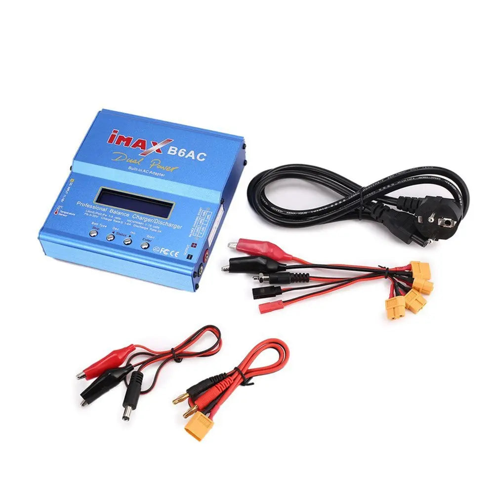 For iMAX B6AC 80W Battery Charger Lipo NiMh Li-ion Ni-Cd Digital RC IMAX B6 Lipro Digital Balance Charger Discharger Wholesale
