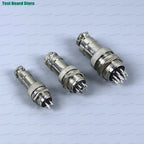 5 Sets/lot GX12 GX16 GX20 2P 3P 4P 5P 6 7P 8P 9 10 12 Pin Male Female Docking Aviation Plug Socket Waterproof Circular Connector