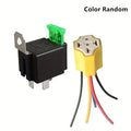 1 Set 12VDC 4 Pin 30A + Quality Ceramic Type Socket Auto Relay With Fuse