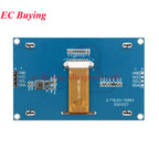 2.7 Inch OLED LCD Display Module 128x64 Drive SSD1325 SSD1327 2.7'' Screen Board 4Pin 7Pin IIC I2C SPI 8-bit Parallel Port White